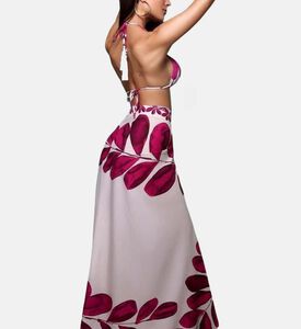 تنورة شاطئ بتصميم متقاطع