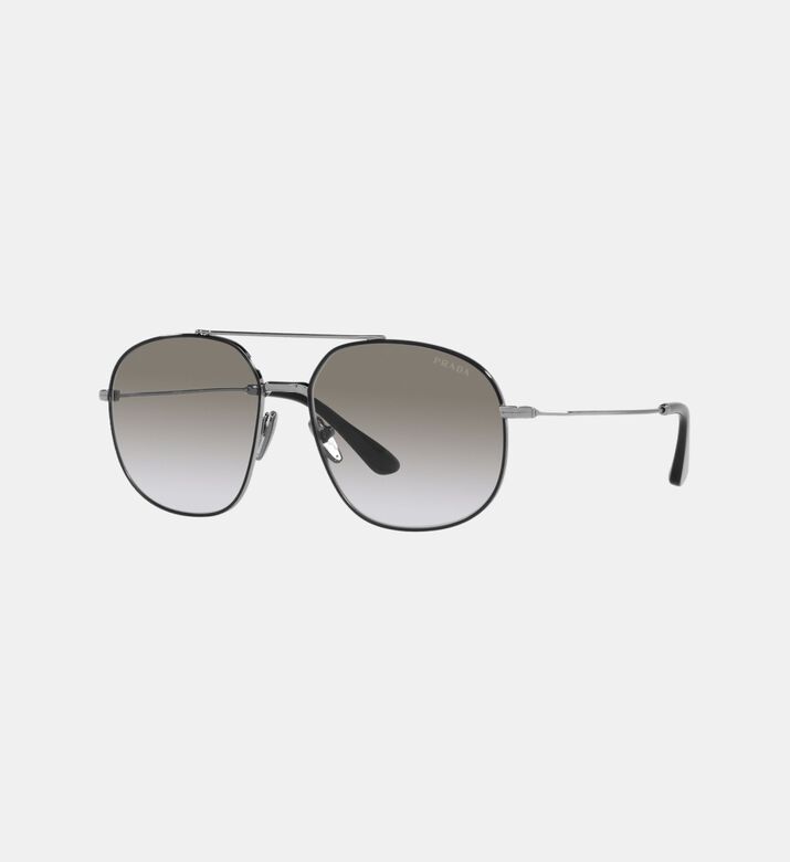 Metal Pilot Shape Sunglasses 58
