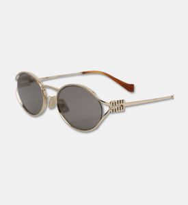 Miu Miu Sunglass, Gold, Packshot View