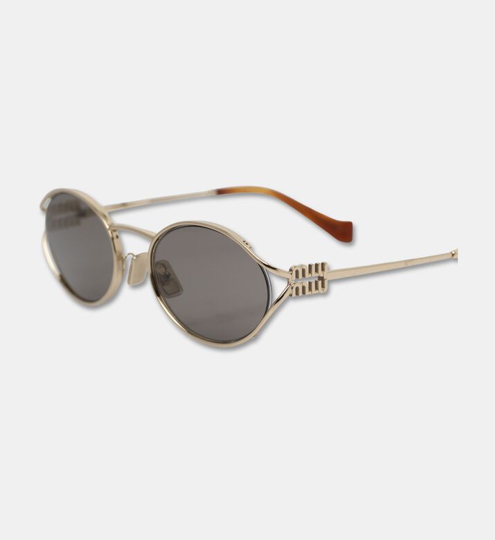Miu Miu Sunglass, Gold, Packshot View