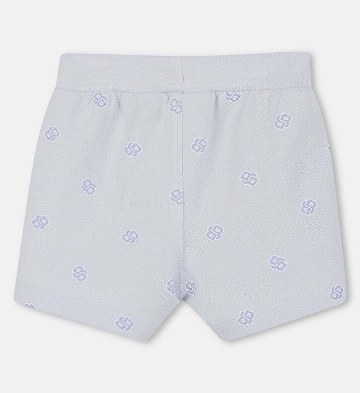 طقم قطن بطبعة شعار