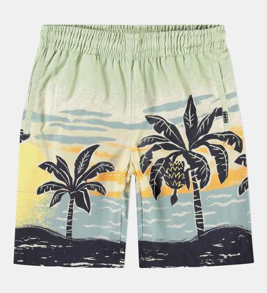 Tropical-print Swim Shorts