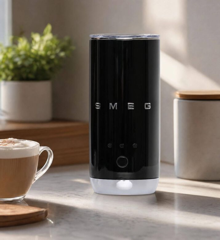 Smeg 50s Style Mini Milk Frother, Model View