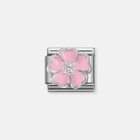 Composable Classic Link Blossom Silver Charm