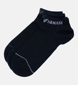 Logo-embroidery Elastic Band Socks