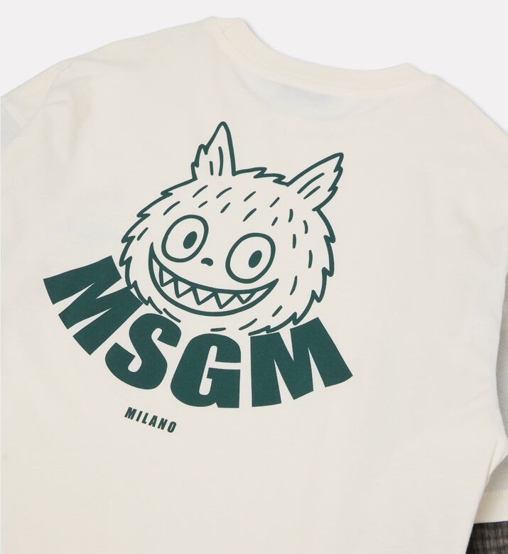 MSGM Layered Long-sleeve T-shirt, Packshot View