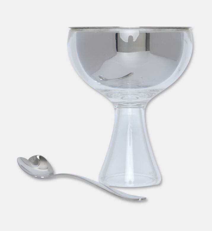 Alessi Big Love Bowl Spoon, Silver, Packshot View