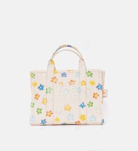 The Wild Daisy Canvas Medium Tote Bag The Wild Daisy Canvas Medium Tote Bag