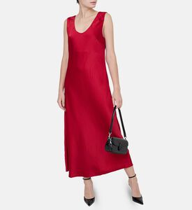 Samsoe Saelvira Checked Midi Dress, Model View