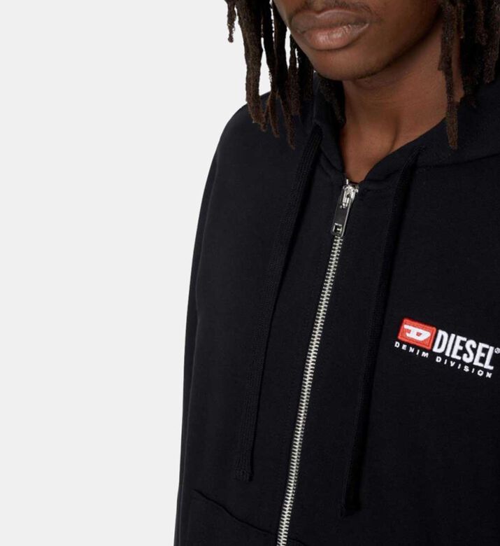 هوديي بسحاب من قطن جيرسي