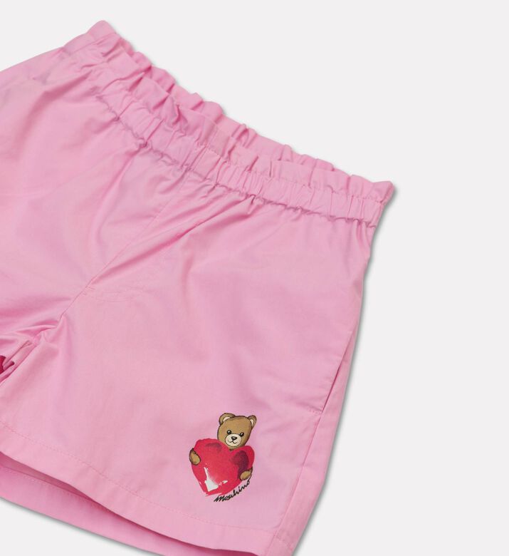 Moschino BKT Heart Bear-print Shorts, Packshot View