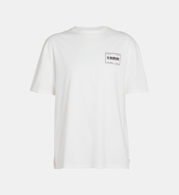 تيشيرت قطن برقعة لوغو