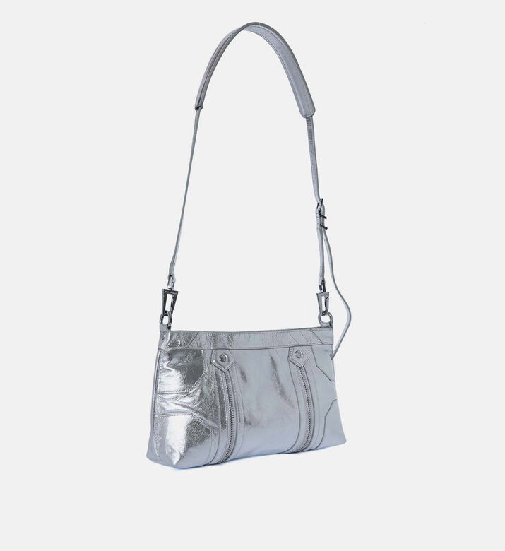 Sunny Moody Metallic Leather Shoulder Bag