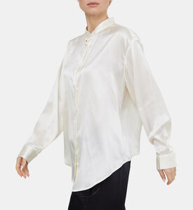 Silveness Tunisian Collar Shirt Silveness Tunisian Collar Shirt