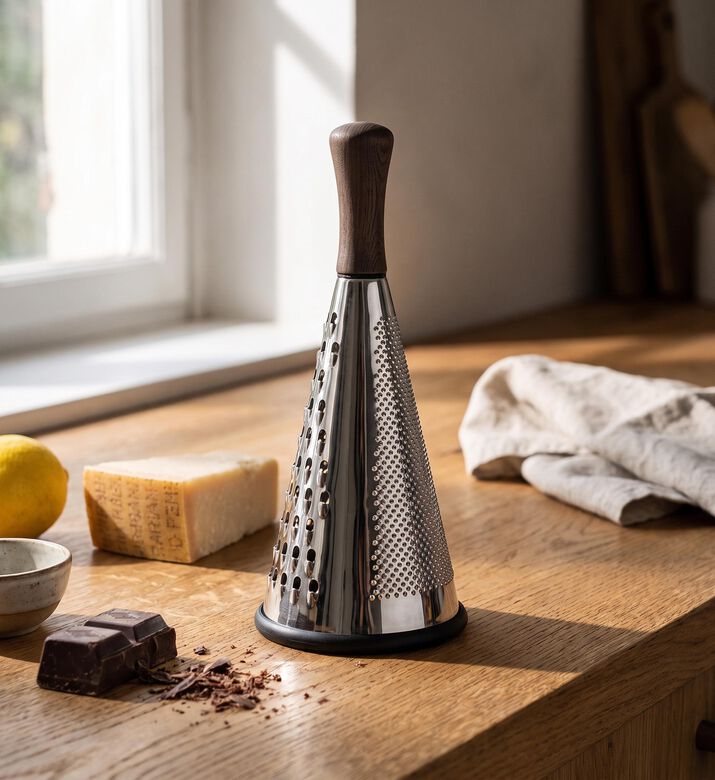 Legnoart Emilia Stainless Steel Grater, Packshot View