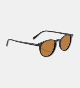 Oliver Peoples Riley Phantos Full-rim Acetate Sunglasses 49, Black, Packshot View