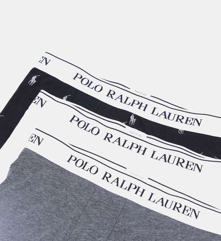 Logo Waistband 3-piece Boxers Set