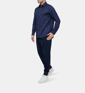 بنطال بطيّات برباط خصر