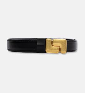 Soeur Ninon Mini Slim Belt, Black, 80, Packshot View