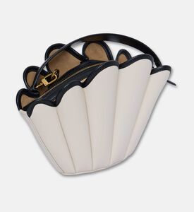 Mlouye Fan-like Shape Crossbody Bag, Off-white, Packshot View