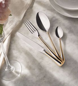Vista Alegre Cante Perle D Or 24-piece Cutlery Set, Model View