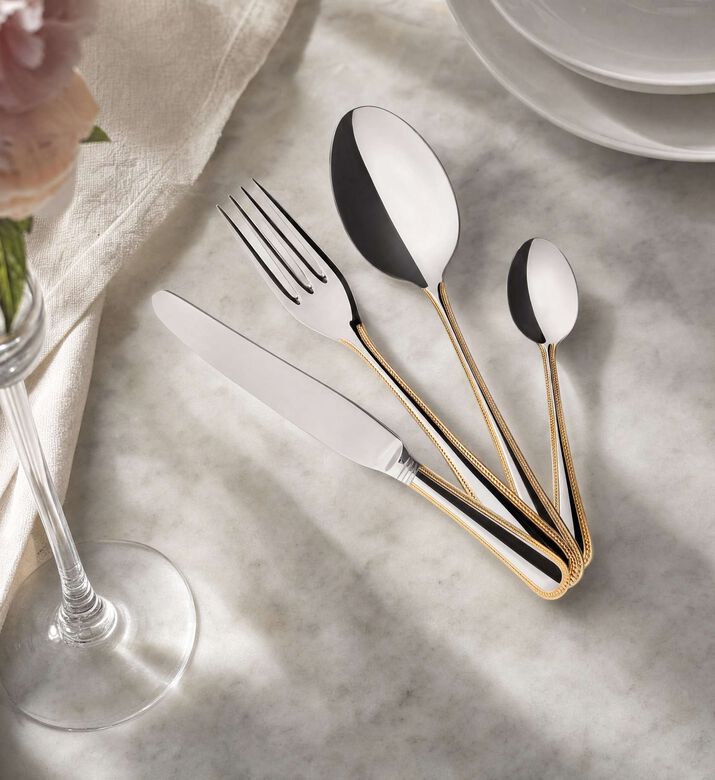 Vista Alegre Cante Perle D Or 24-piece Cutlery Set, Model View