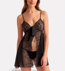 Rya Babydoll Opera, Black, L, Model View