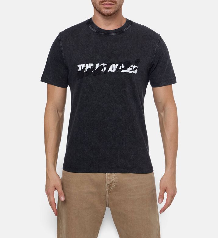 The Kooples Logo-appliqu&eacute; T-shirt, Model View