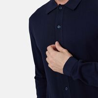 Essential Cotton Silk Blend Overshirt