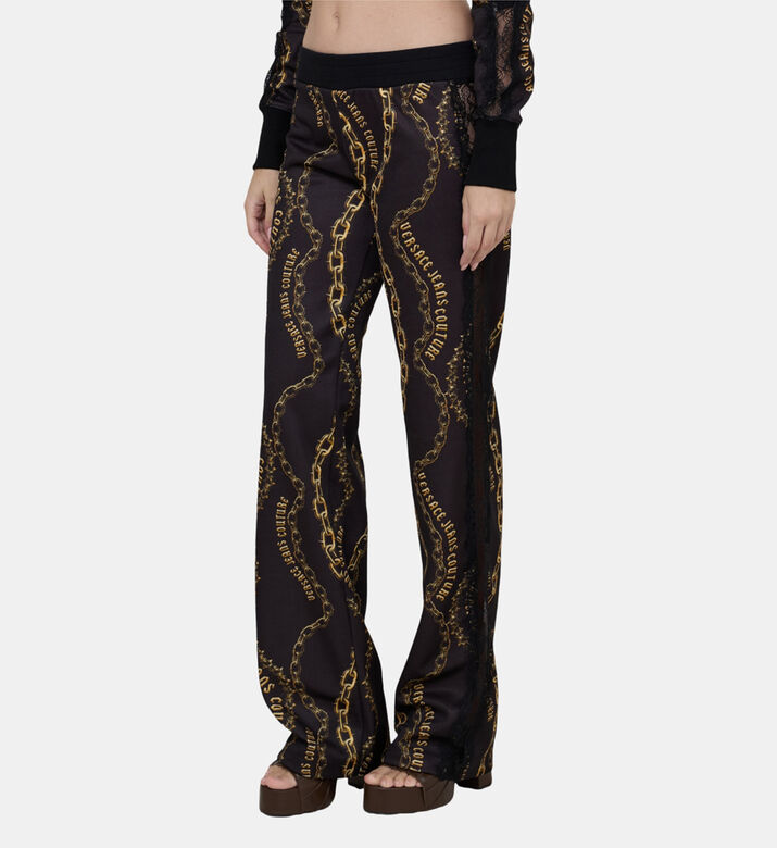 بنطال واسع بطبعة سلسلة