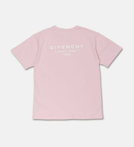 Givenchy Twisted Seam Organic Jersey T-shirt, Red, 10y, Packshot View