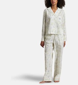 Polo by Ralph Lauren Cotton Floral Pajama Set, Model View