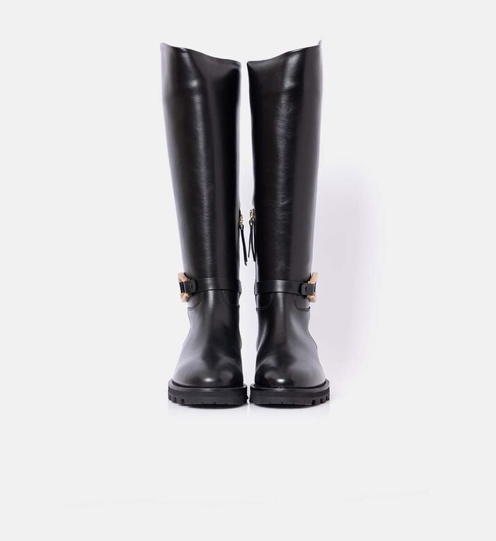 Roberto Festa Nia Knee-high Leather Boots, Packshot View Roberto Festa Nia Knee-high Leather Boots, Packshot View