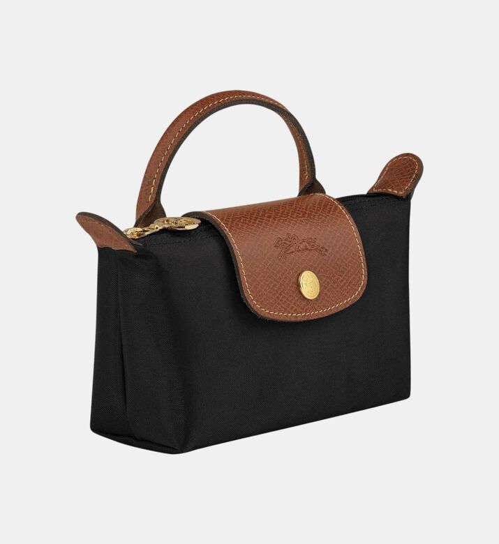 Le Pliage Leather Flap Pouch