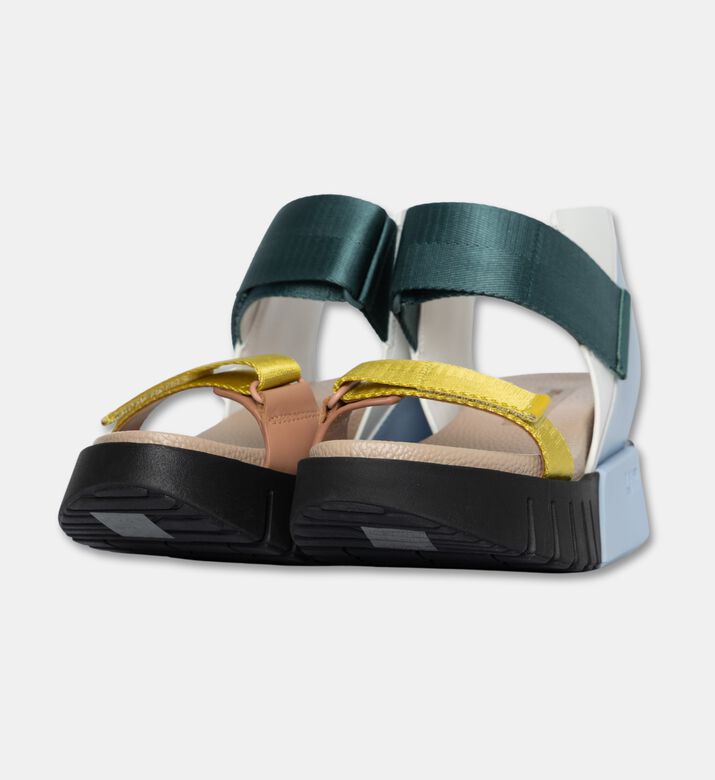 UN United Nude Cow Leather Wedge Heel Sandalssma, Light-blue, Eu-37, Packshot View