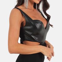 Blair Sleeveless Black Overall