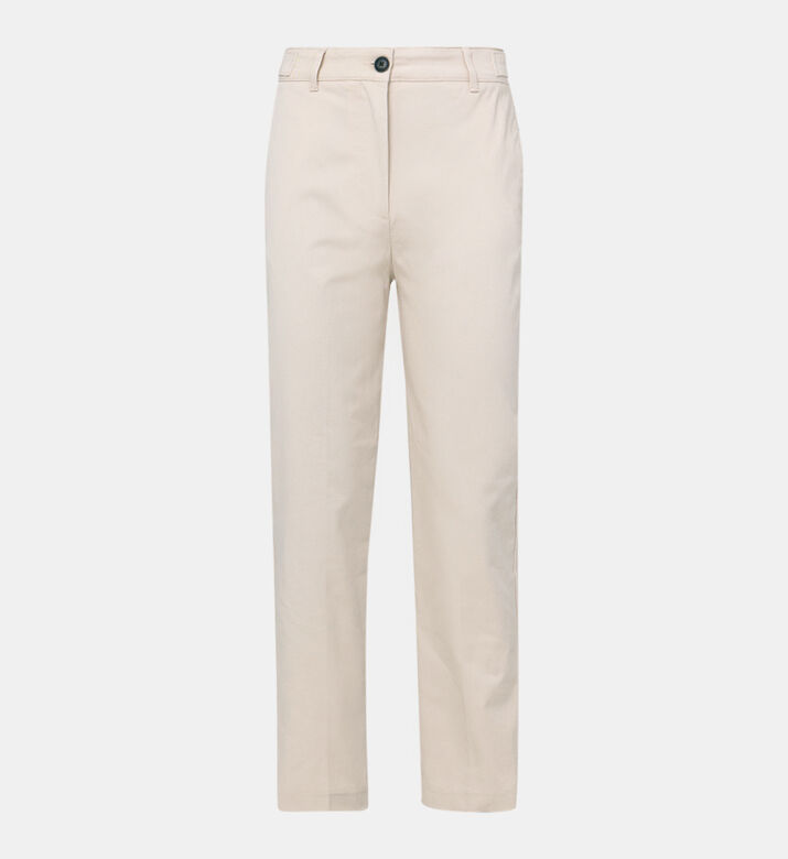 Tapered Twill Woven Chino Pants