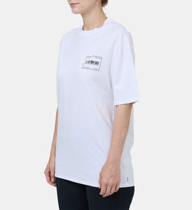 تيشيرت قطن برقعة لوغو