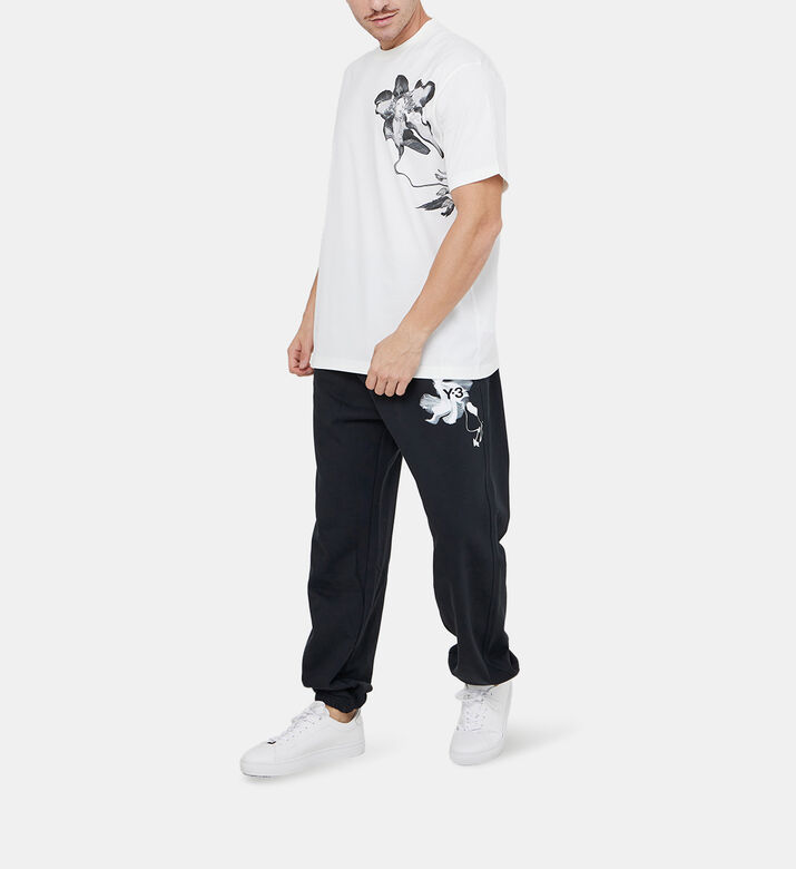 بنطال رياضي Gfx قطن بطبعة جرافيك