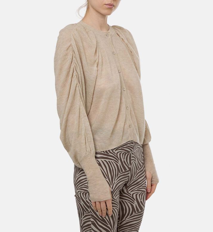 Mes Demoiselles Card, Taupe, M, Model View
