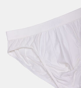 قميص قطن مزين بشعار على الخصر