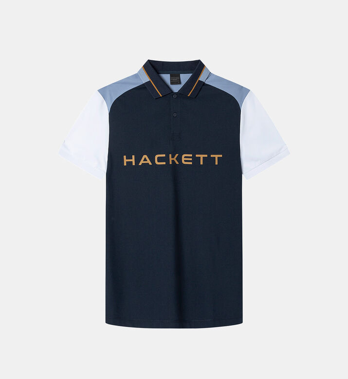 Logo Print Multi Cotton-blend Polo