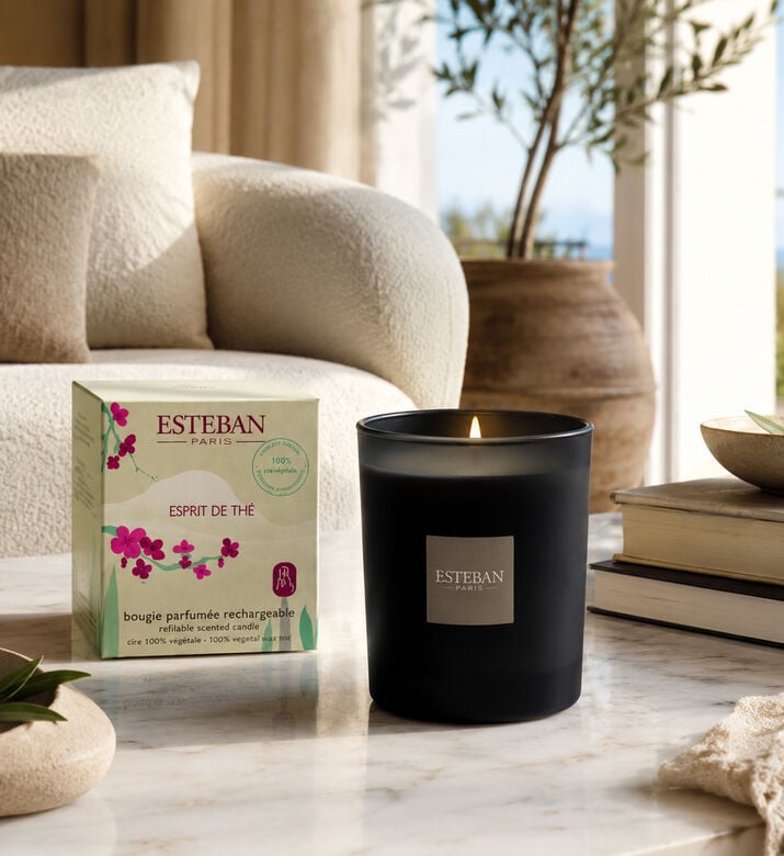 Esteban Paris Esprit De The Refillable Candle, Packshot View