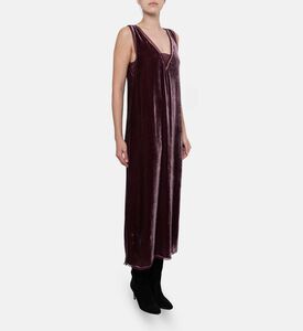 Zadig et Voltaire Dress, Burgundy, L, Model View