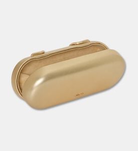 Cult Gaia Ilaria Acrylic Clutch, Gold, Packshot View