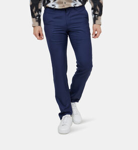 بنطال تشينو صوف فيرجن بقصة مستقيمة