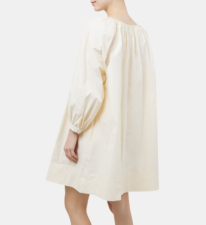 Contemporary Cotton Poplin Short Dress Contemporary Cotton Poplin Short Dress