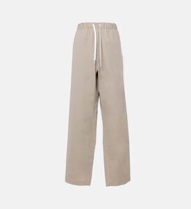 Cotton Drawstring Waist Trousers