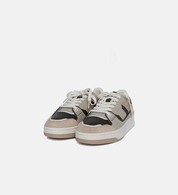 Logo Color-block Multi-layered Sole Lace-up Sneakers