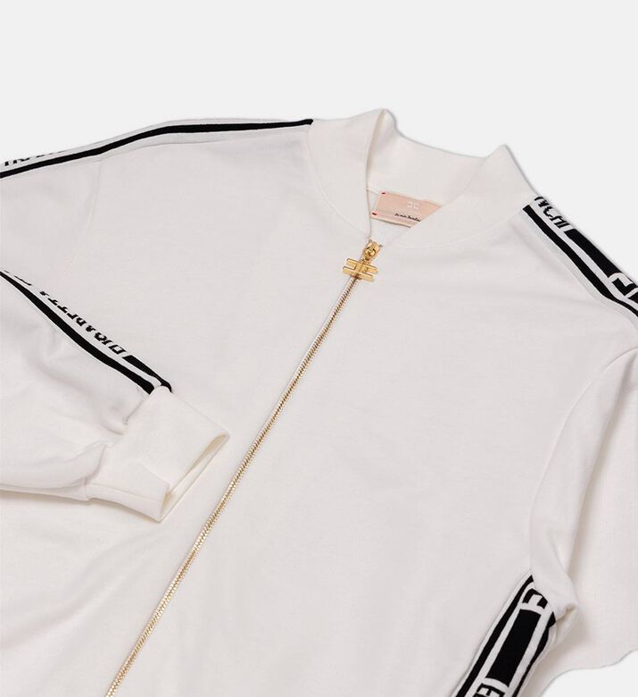 La Mia Bambina Stripe-print Jacket, Packshot View